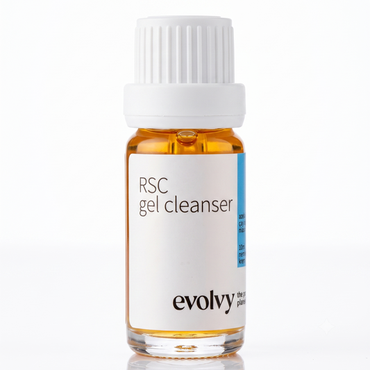 RSC Gel Cleanser- DENEME BOYU- 10ml -Hassas, Karma ve Yağlı Ciltler İçin Sülfatsız Temizleme Jeli, Roza Dostu, Doğal & Temiz İçerik