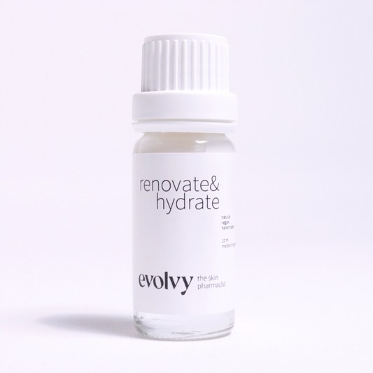 Renovate & Hydrate – DENEME BOYU (10 ml)- Hassas ve Kolay Kızaran Ciltler İçin Onarıcı Nemlendirici Krem, Doğal ve Vegan