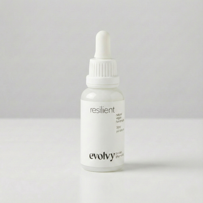 Resilient: Hassas Ciltler İçin Retinol & C Vitamini Destekli Gençlik Serumu, Roza Dostu, %100 Doğal & Temiz İçerik