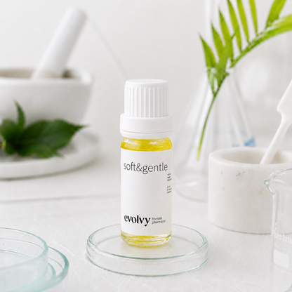 Soft & Gentle - DENEME BOYU (10 ml)- Hassas ve Kolay Kızaran için Yağ Bazlı Nazik Temizleyici, Doğal ve Vegan