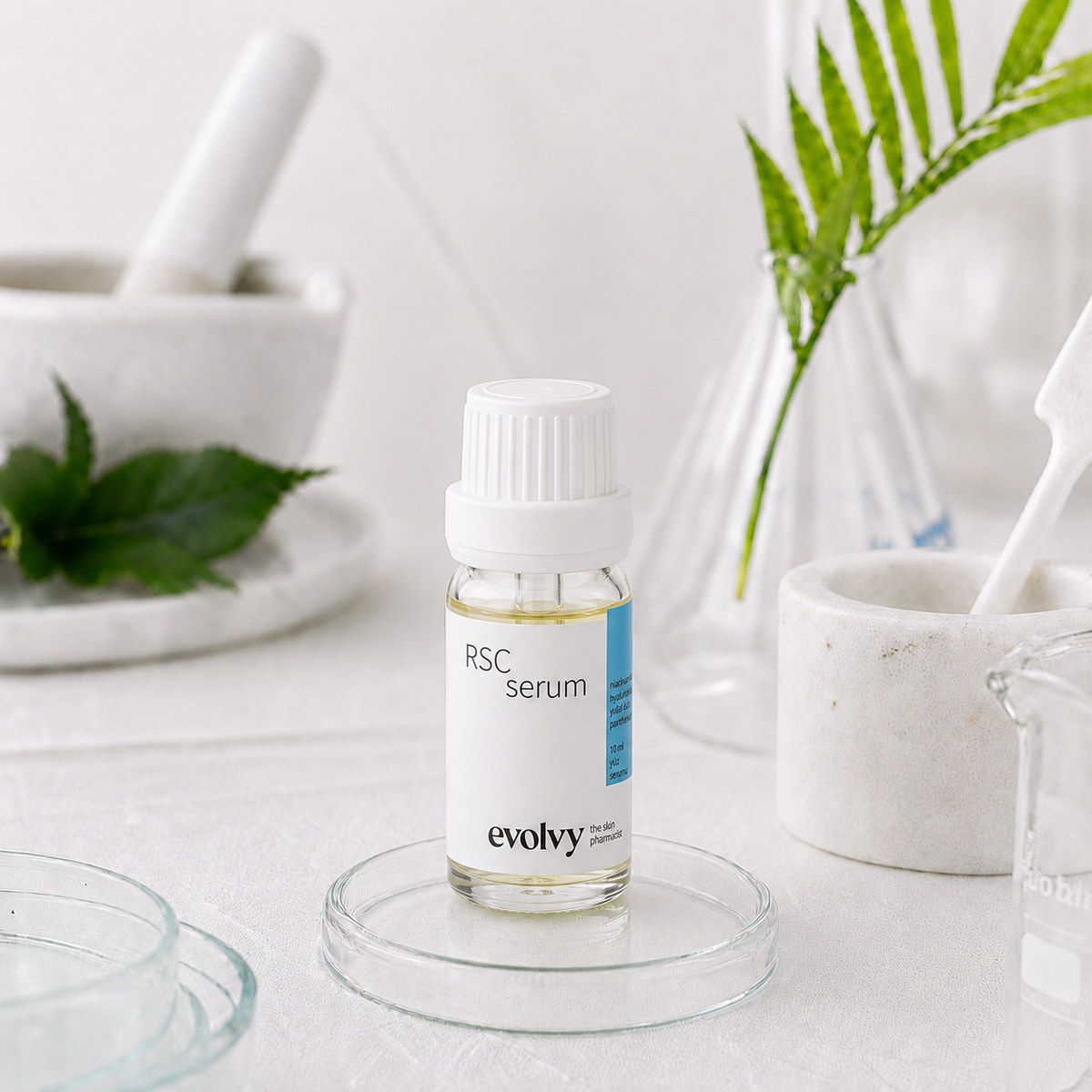 RSC Serum -DENEME BOYU- Kızarıklık ve Hassasiyet Karşıtı Tolerans Güçlendirici Bakım Serumu, Doğal & Temiz İçerik