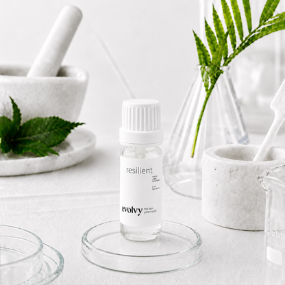 Resilient – DENEME BOYU (5ml) - Hassas ve Kolay Kızaran Ciltler İçin Retinoid İçeren Anti-Aging Serum, Doğal ve Vegan