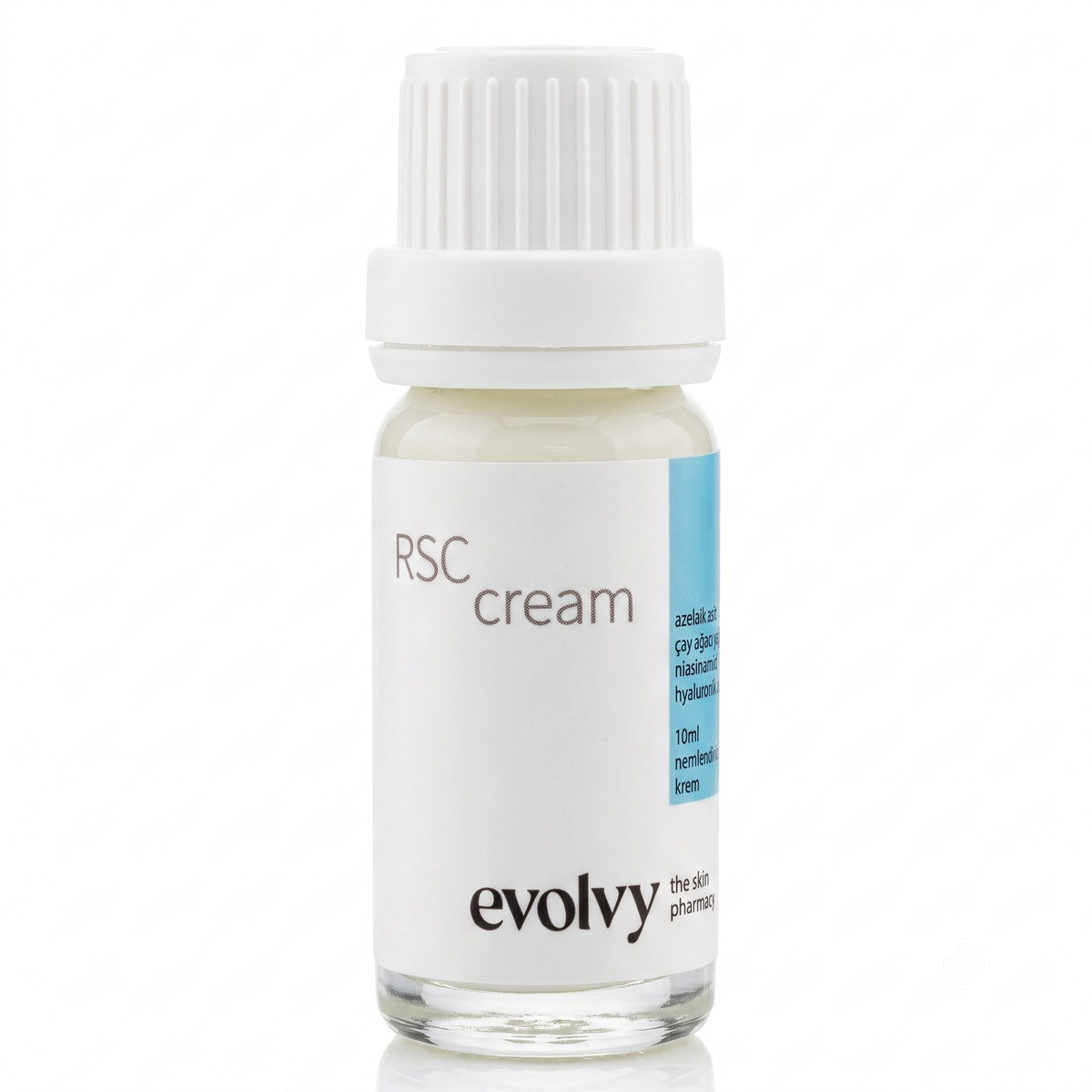 RSC Cream, DENEME BOYU Nemlendirici Krem, Rozalı Cilt Dostu, Azelaik Asit, Çay Ağacı, Niasinamid, Cilt Bariyeri Onarıcı, Sakinleştirici, Doğal ve Vegan