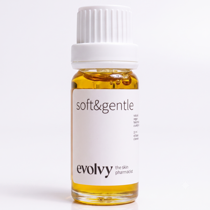 Soft & Gentle - DENEME BOYU (10 ml)- Hassas ve Kolay Kızaran için Yağ Bazlı Nazik Temizleyici, Doğal ve Vegan
