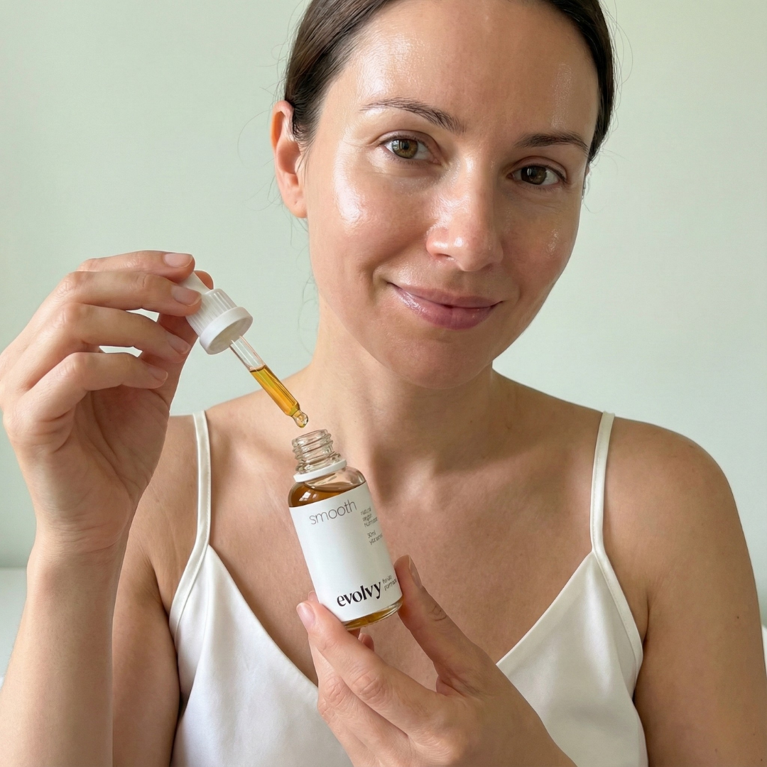 Smooth: Siyah Nokta ve Gözenek Karşıtı Arındırıcı BHA Serum, Roza Dostu, %100 Doğal & Temiz İçerik