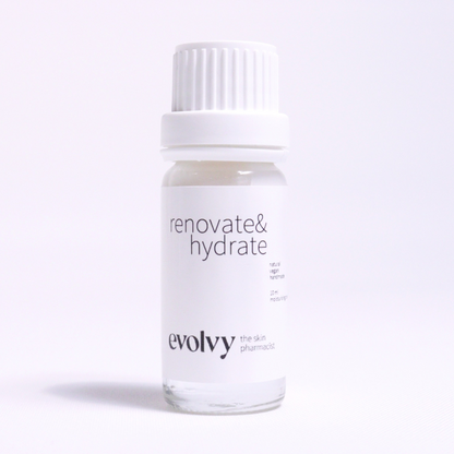 Renovate & Hydrate – DENEME BOYU (10 ml)-  Hassas ve Kolay Kızaran Ciltler İçin Onarıcı Nemlendirici Krem, Doğal ve Vegan